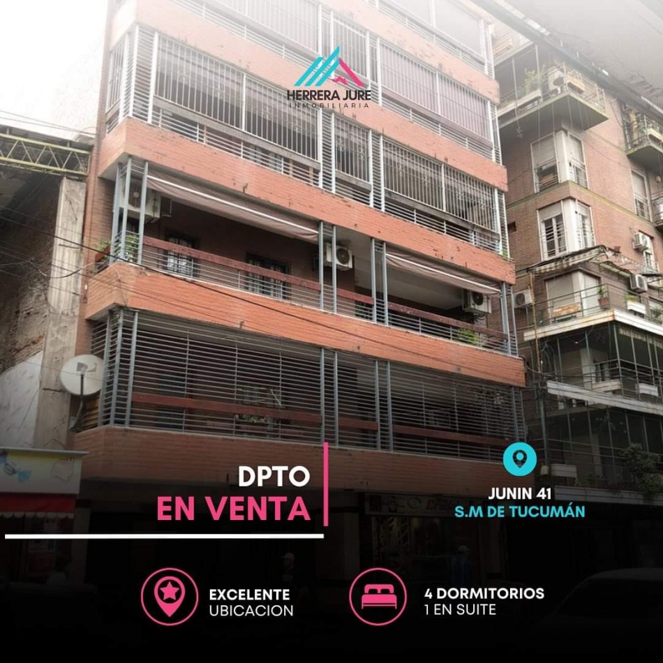 Departamento de 4 dormitorios